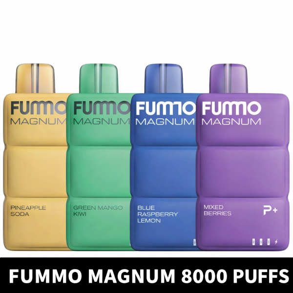 FUMMO Magnum 8000 Puffs 20MG Disposable Vape in Dubai