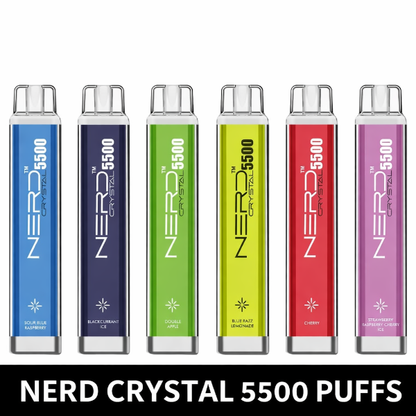 NERD Crystal Disposable in Dubai 5500 Puffs